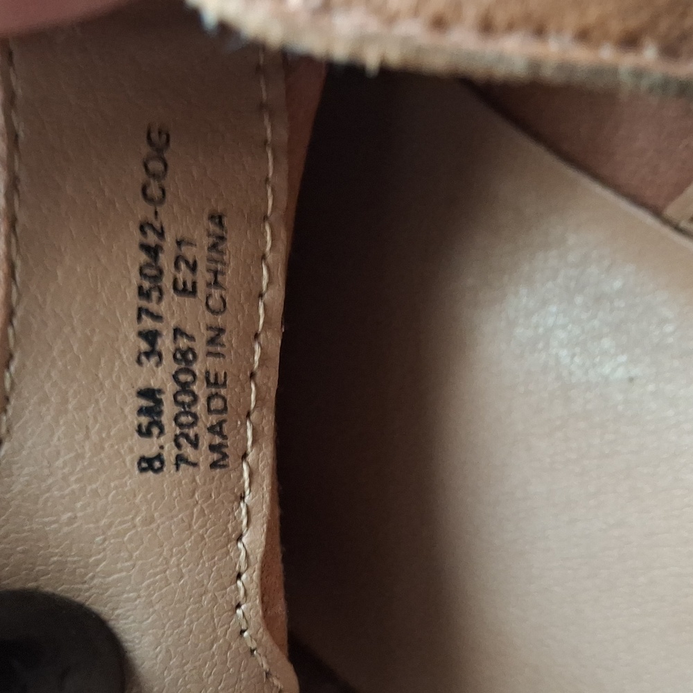 Frye "Rowan" Brown Leather Ankle Slip On Boots - Picture 9 of 13